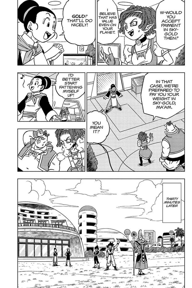 Dragon Ball Super Chapter 71 page 35