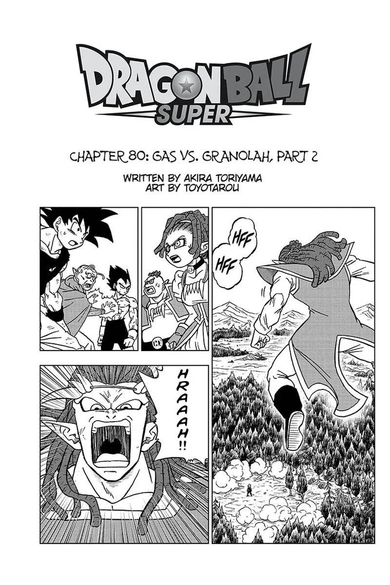 Dragon Ball Super Chapter 80 page 1