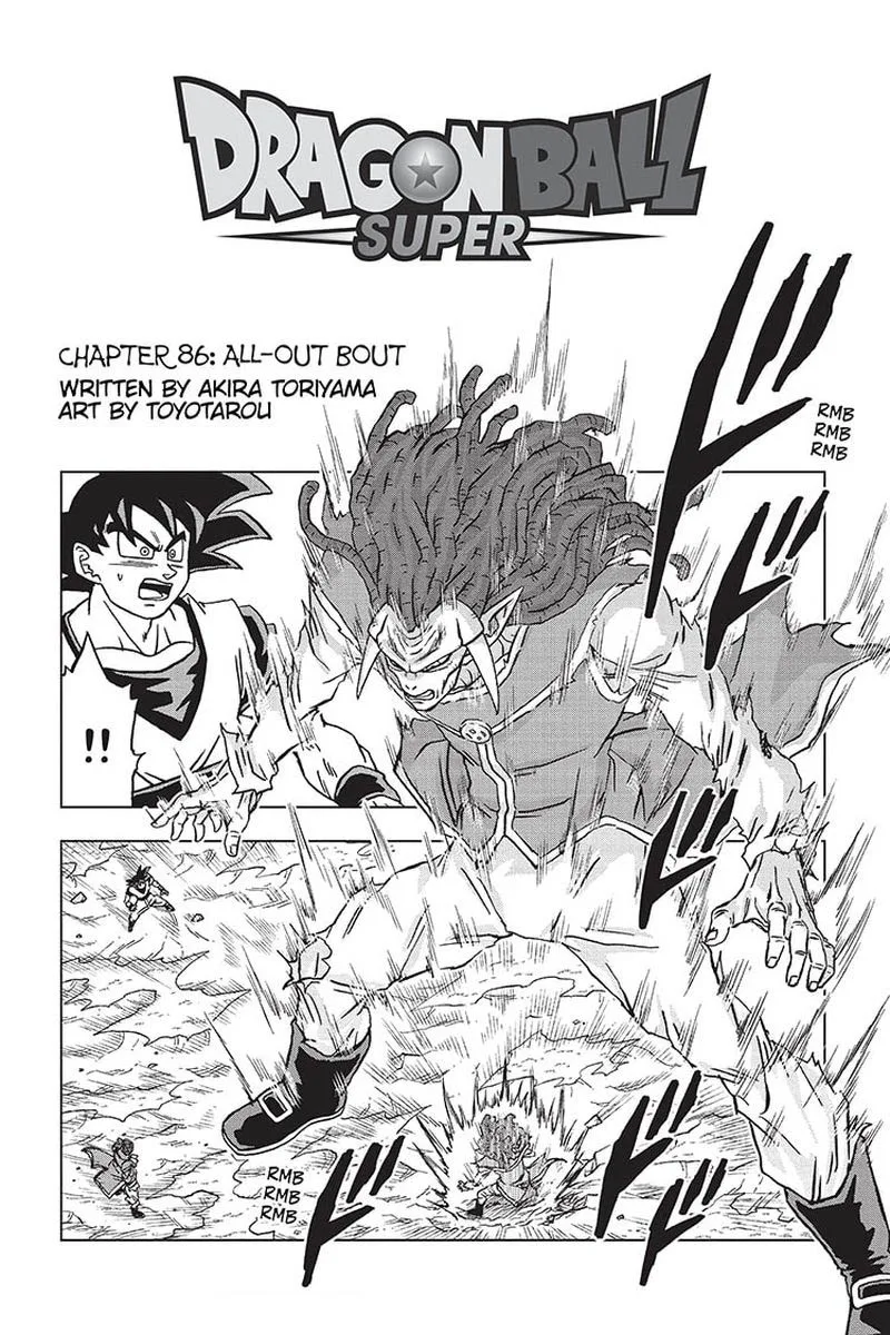 Dragon Ball Super Chapter 86 page 1