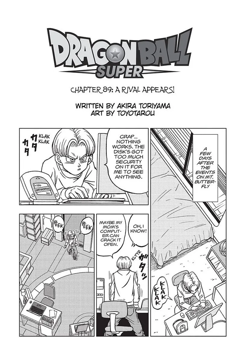 Dragon Ball Super Chapter 89 page 1