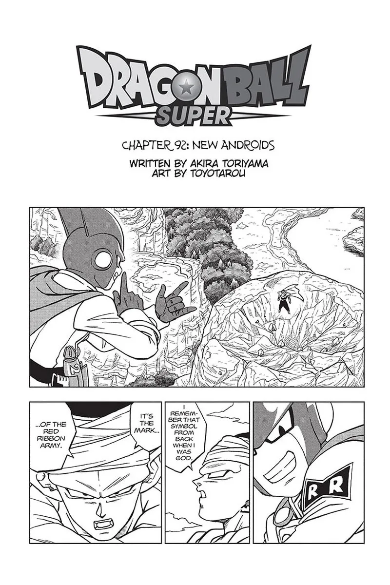 Dragon Ball Super Chapter 92 page 1