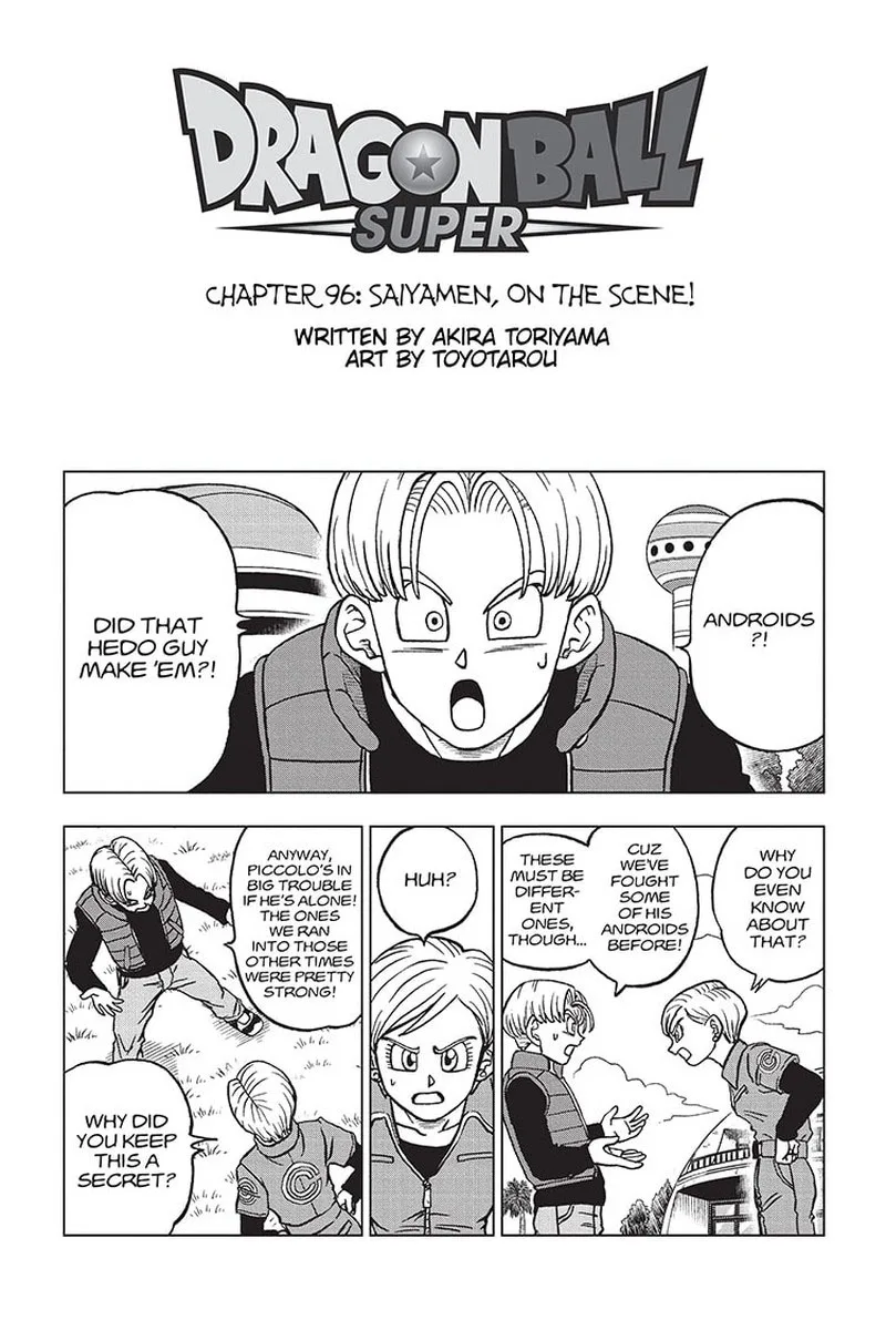 Dragon Ball Super Chapter 96 page 1