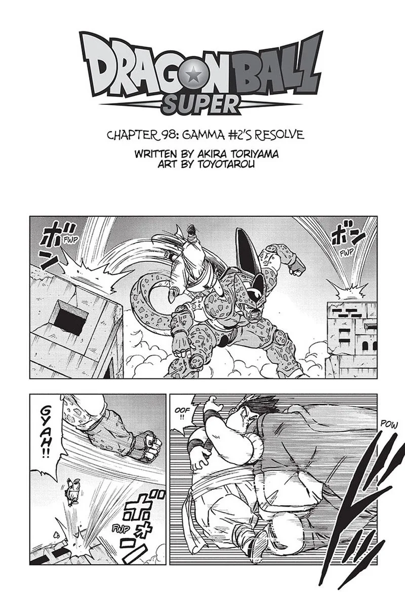 Dragon Ball Super Chapter 98 page 1