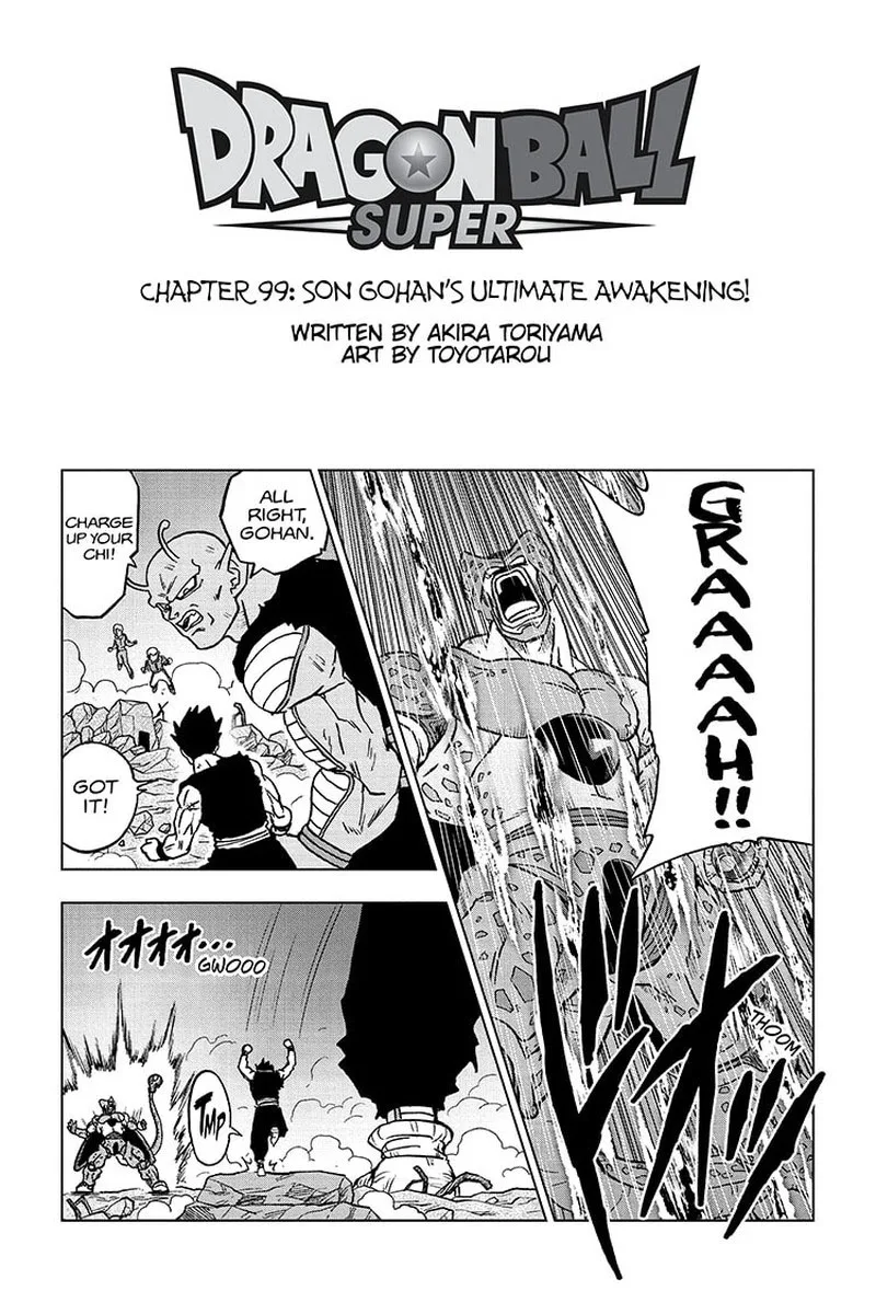 Dragon Ball Super Chapter 99 page 1