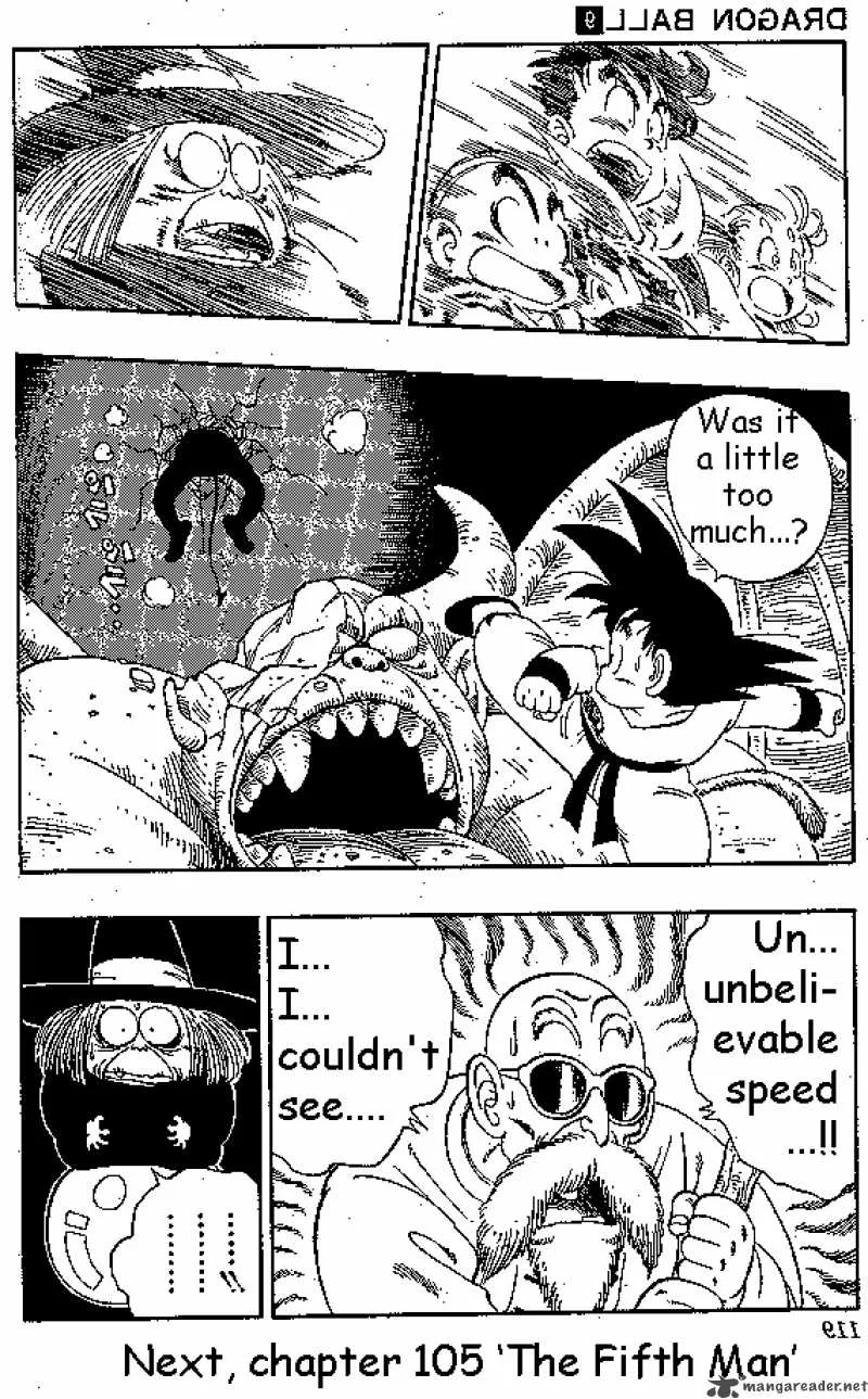 Dragon Ball Chapter 104 page 14