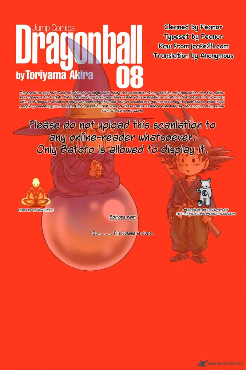 Dragon Ball Chapter 119 page 1