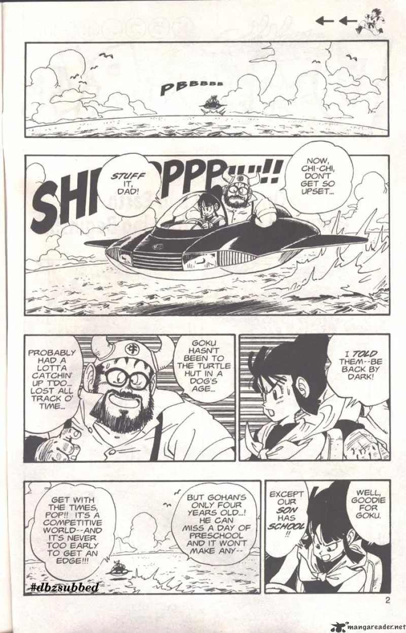 Dragon Ball Chapter 209 page 2