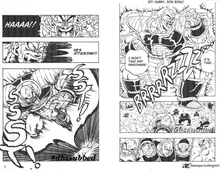 Dragon Ball Chapter 217 page 1