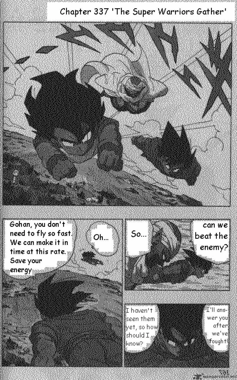 Dragon Ball Chapter 337 page 1