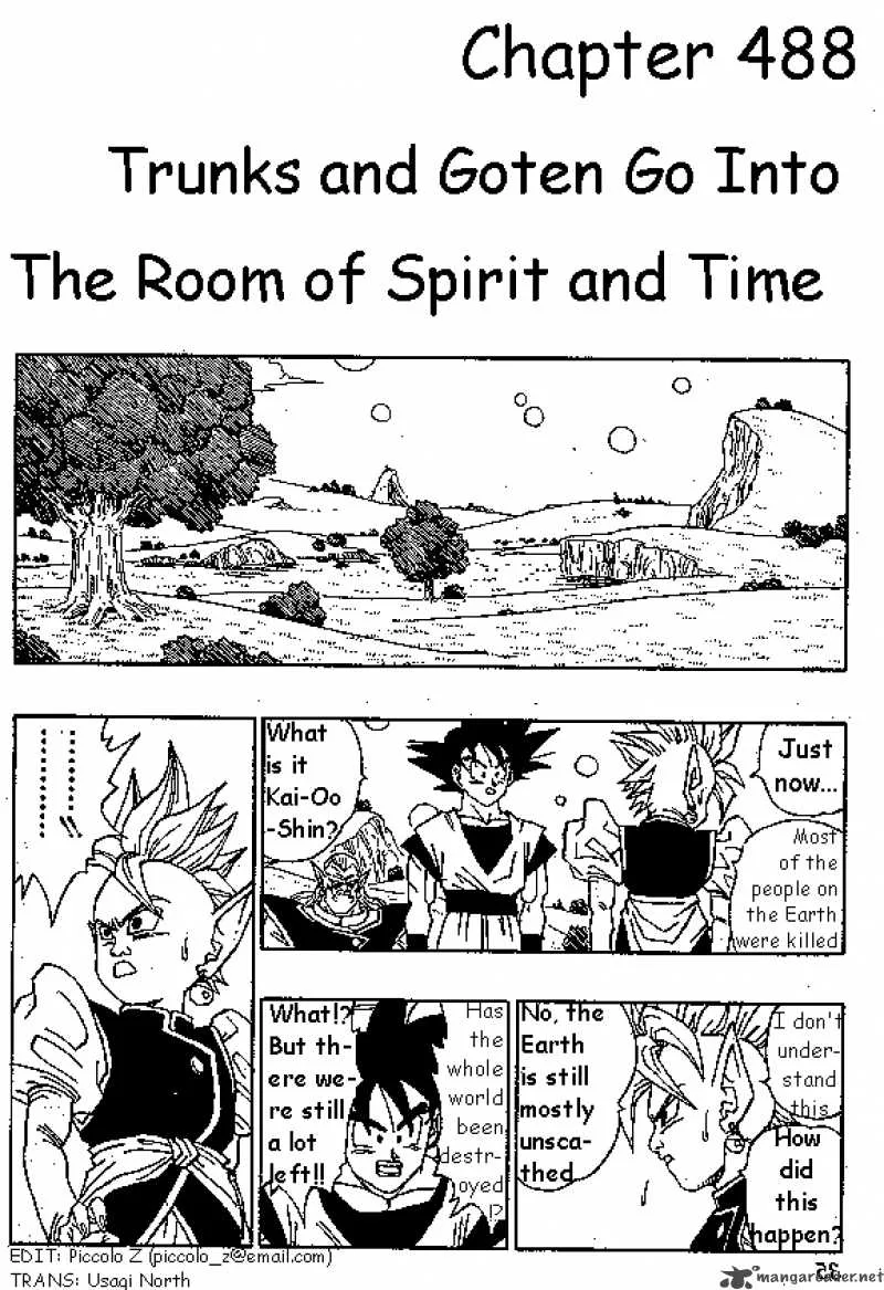Dragon Ball Chapter 489 page 1