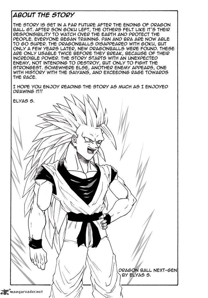 DragonBall Next Gen Chapter 1 page 2