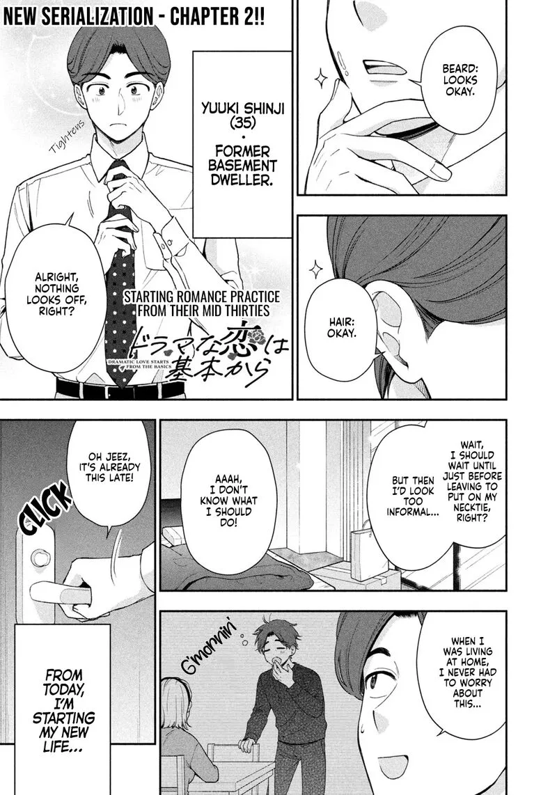 Drama na Koi wa Kihon kara Chapter 2 page 1