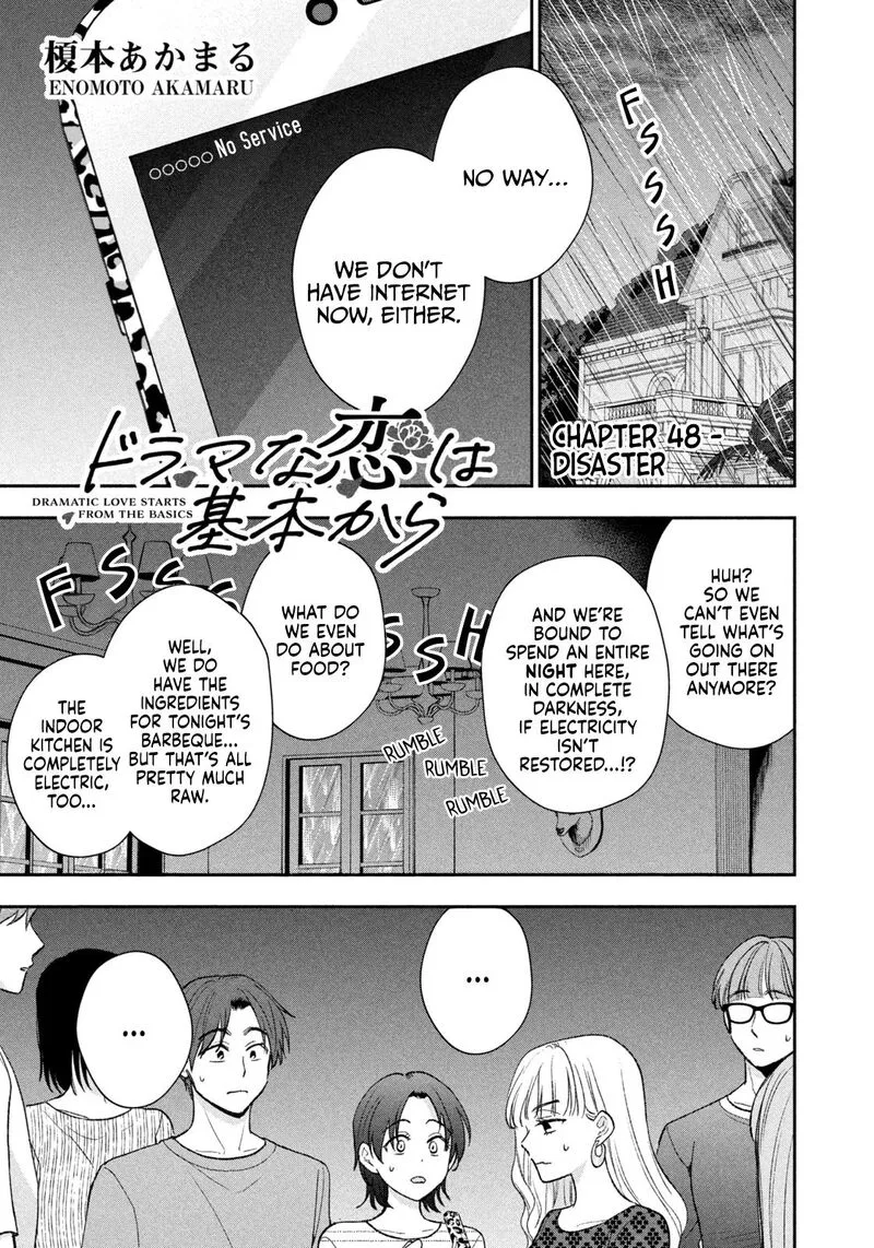 Drama na Koi wa Kihon kara Chapter 48 page 1