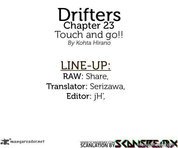 Drifters Chapter 23 page 1
