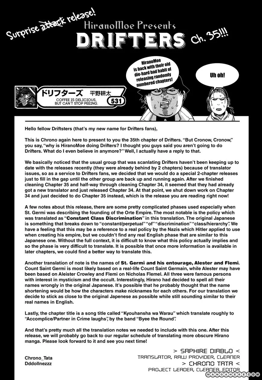 Drifters Chapter 35 page 20