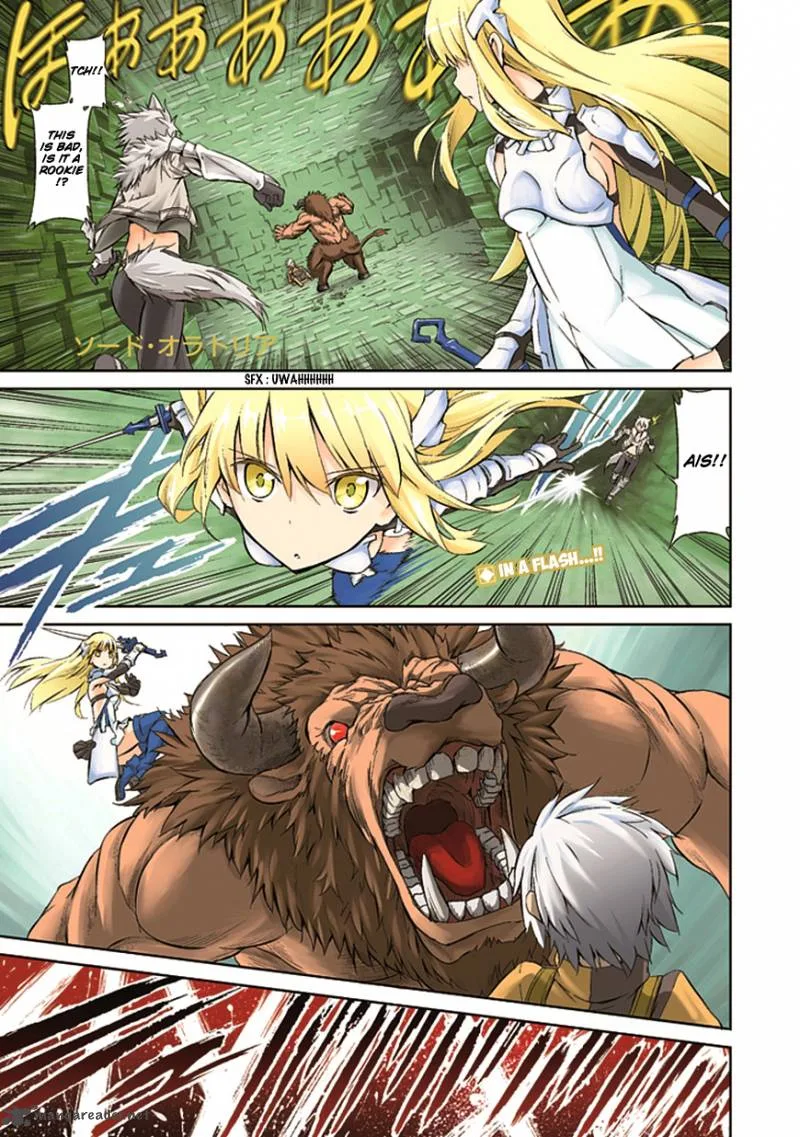 Dungeon ni Deai wo Motomeru no wa Machigatte Iru Darou ka Gaiden - Sword Oratoria Chapter 1 page 1