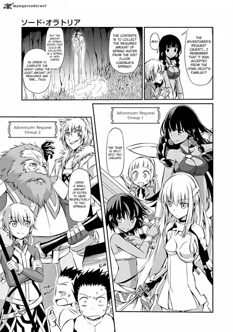 Dungeon ni Deai wo Motomeru no wa Machigatte Iru Darou ka Gaiden - Sword Oratoria Chapter 1 page 49