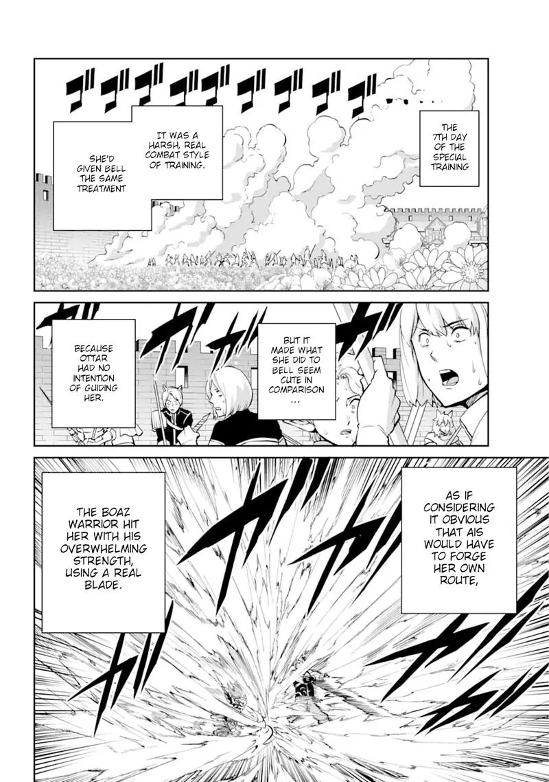 Dungeon ni Deai wo Motomeru no wa Machigatte Iru Darou ka Gaiden - Sword Oratoria Chapter 100 page 5