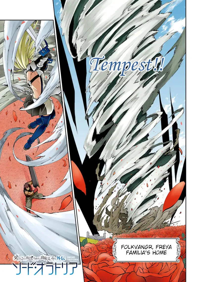 Dungeon ni Deai wo Motomeru no wa Machigatte Iru Darou ka Gaiden - Sword Oratoria Chapter 100 page 1