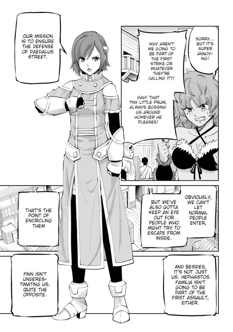 Dungeon ni Deai wo Motomeru no wa Machigatte Iru Darou ka Gaiden - Sword Oratoria Chapter 100 page 22
