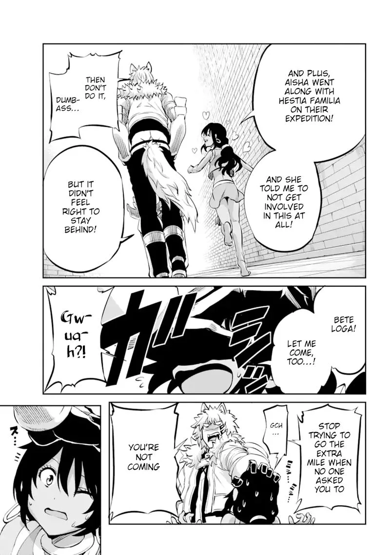 Dungeon ni Deai wo Motomeru no wa Machigatte Iru Darou ka Gaiden - Sword Oratoria Chapter 100 page 34