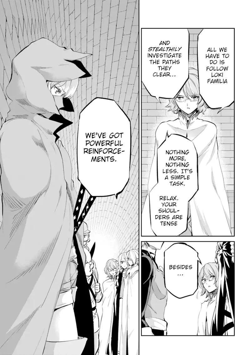 Dungeon ni Deai wo Motomeru no wa Machigatte Iru Darou ka Gaiden - Sword Oratoria Chapter 100 page 38