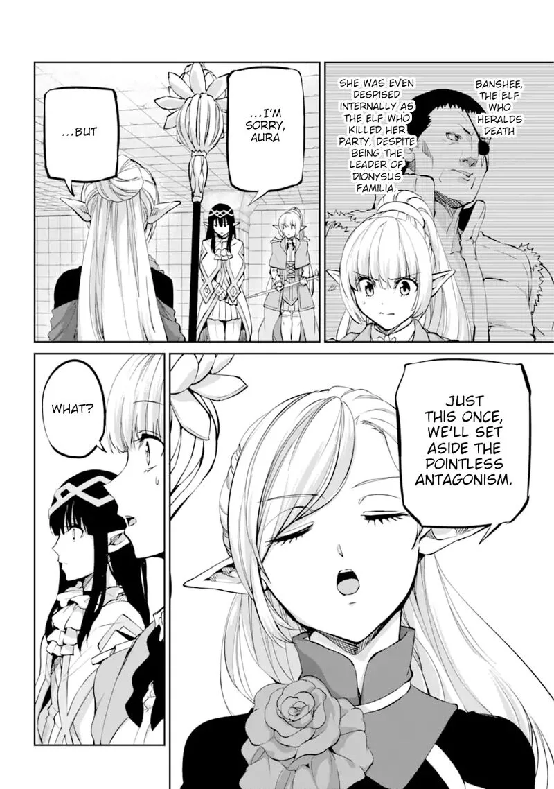 Dungeon ni Deai wo Motomeru no wa Machigatte Iru Darou ka Gaiden - Sword Oratoria Chapter 100 page 41