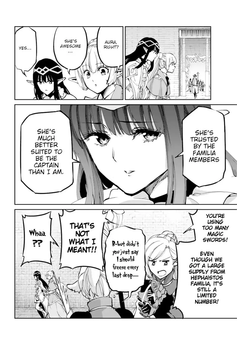 Dungeon ni Deai wo Motomeru no wa Machigatte Iru Darou ka Gaiden - Sword Oratoria Chapter 101 page 14