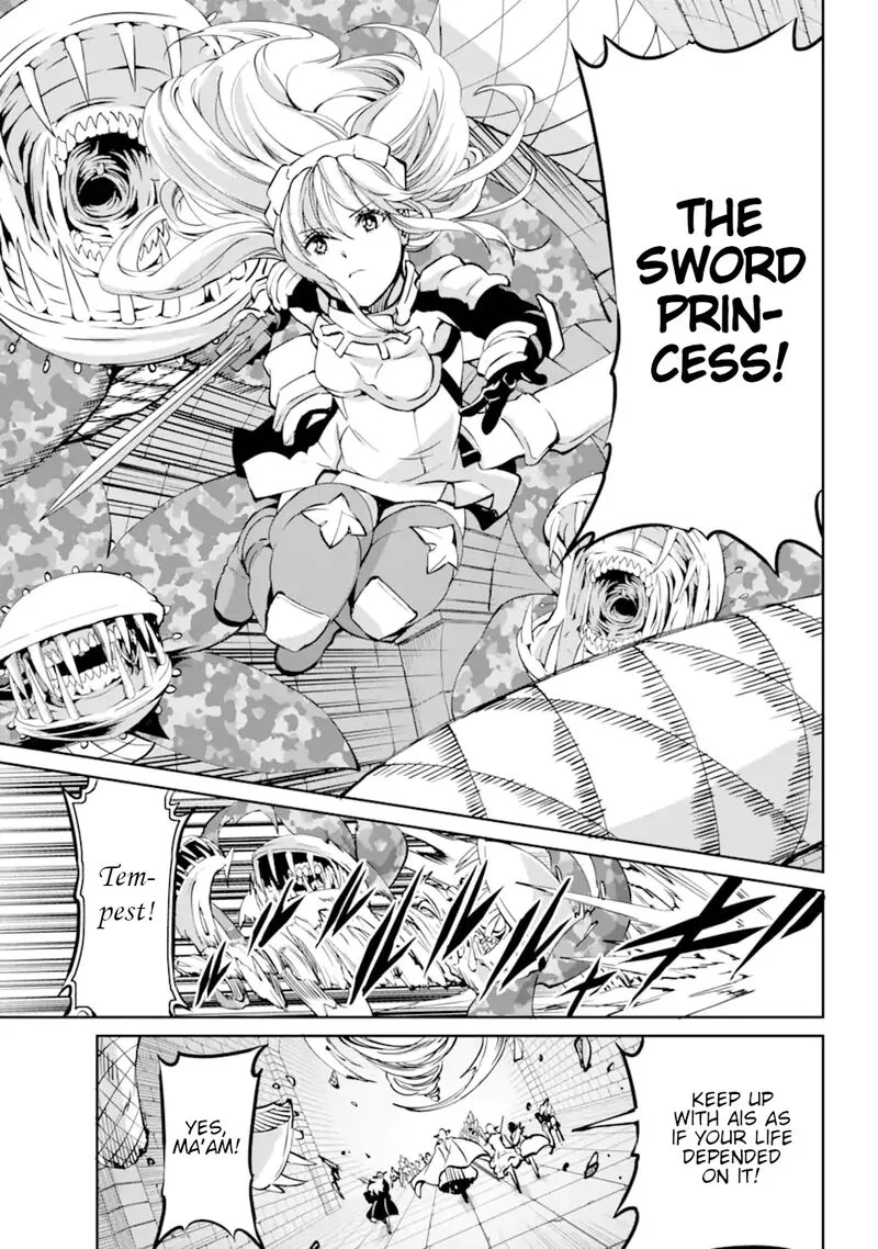 Dungeon ni Deai wo Motomeru no wa Machigatte Iru Darou ka Gaiden - Sword Oratoria Chapter 101 page 25