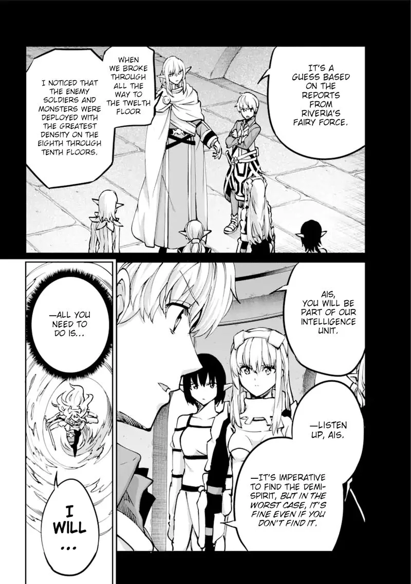 Dungeon ni Deai wo Motomeru no wa Machigatte Iru Darou ka Gaiden - Sword Oratoria Chapter 101 page 28