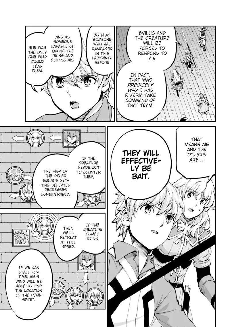 Dungeon ni Deai wo Motomeru no wa Machigatte Iru Darou ka Gaiden - Sword Oratoria Chapter 101 page 31