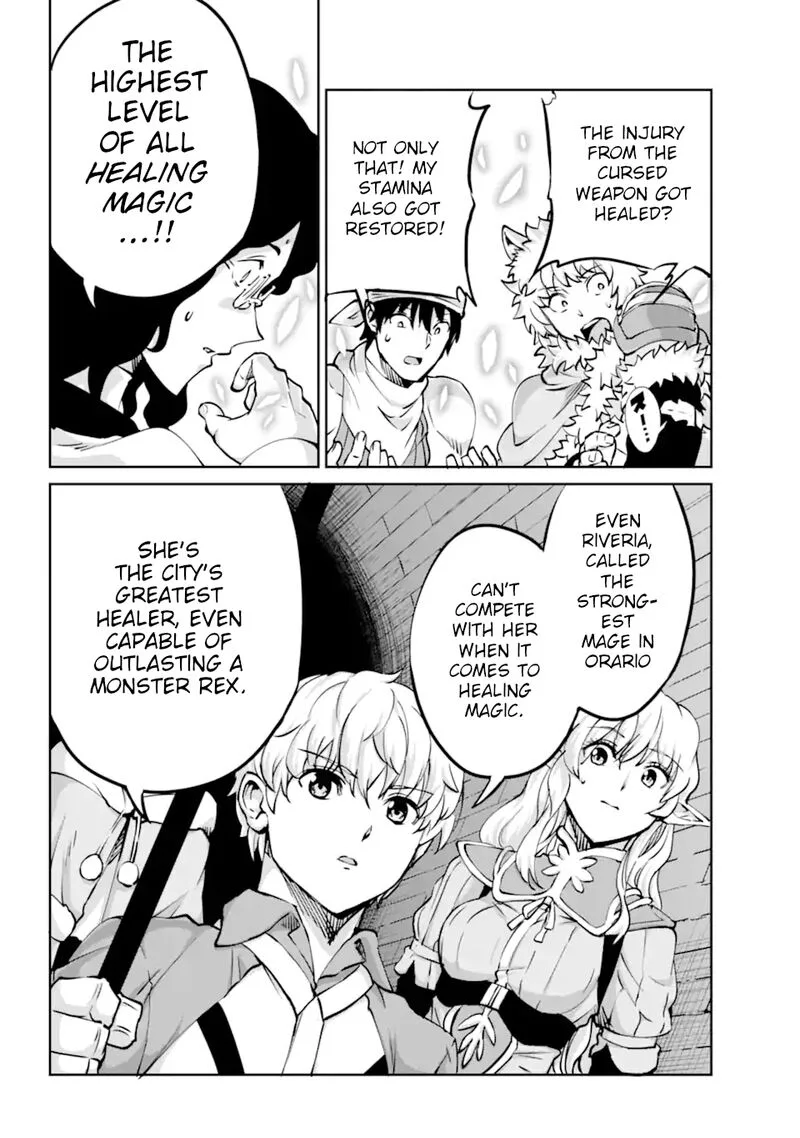 Dungeon ni Deai wo Motomeru no wa Machigatte Iru Darou ka Gaiden - Sword Oratoria Chapter 101 page 39