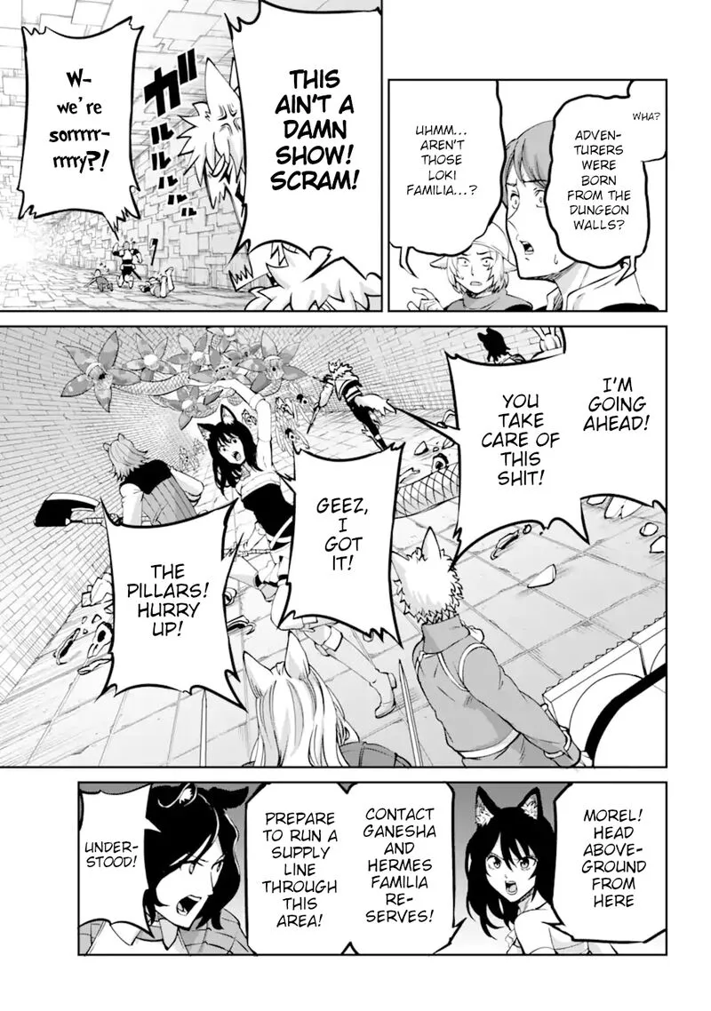 Dungeon ni Deai wo Motomeru no wa Machigatte Iru Darou ka Gaiden - Sword Oratoria Chapter 102 page 9