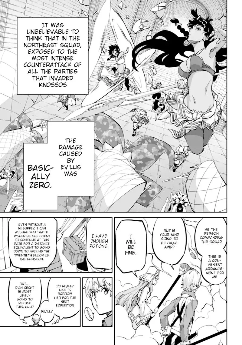 Dungeon ni Deai wo Motomeru no wa Machigatte Iru Darou ka Gaiden - Sword Oratoria Chapter 102 page 5