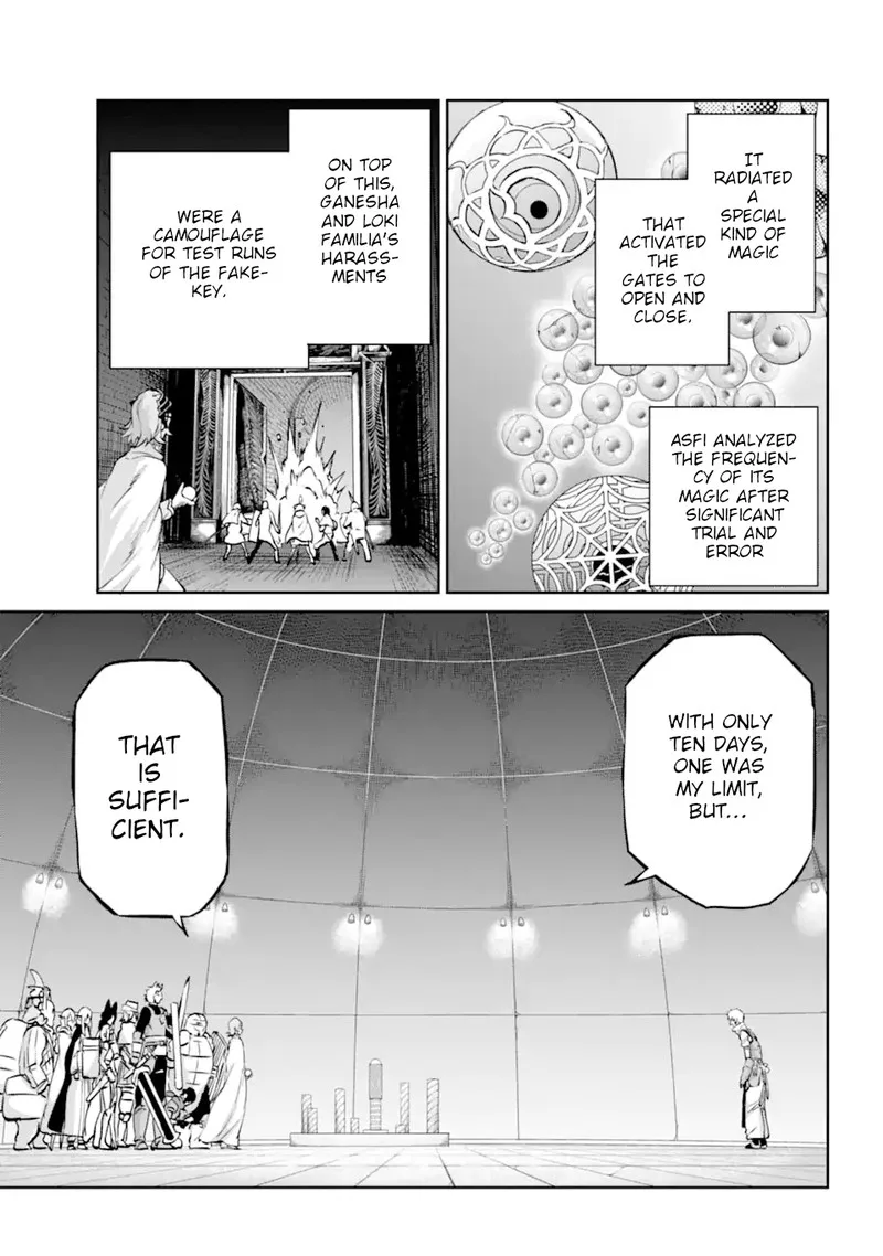 Dungeon ni Deai wo Motomeru no wa Machigatte Iru Darou ka Gaiden - Sword Oratoria Chapter 103 page 28