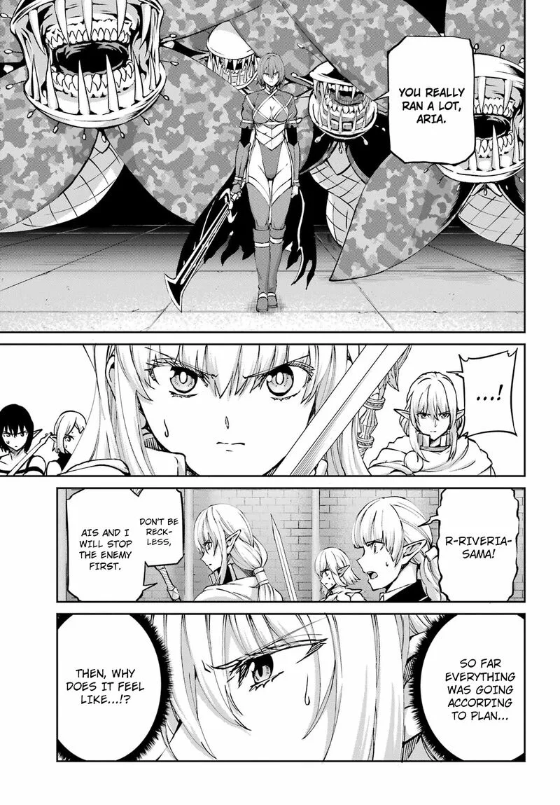 Dungeon ni Deai wo Motomeru no wa Machigatte Iru Darou ka Gaiden - Sword Oratoria Chapter 104 page 41
