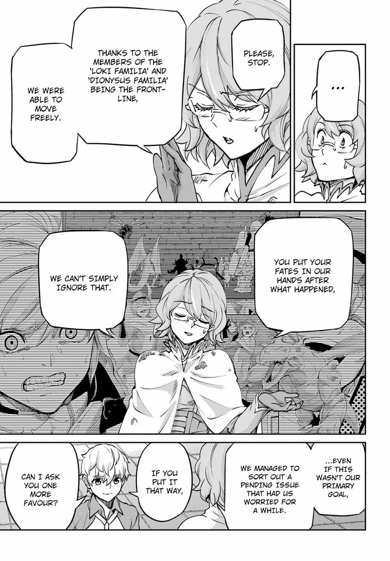 Dungeon ni Deai wo Motomeru no wa Machigatte Iru Darou ka Gaiden - Sword Oratoria Chapter 106 page 19