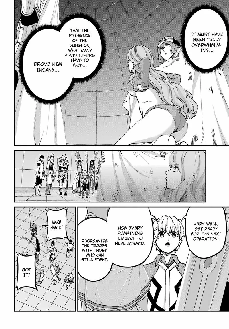 Dungeon ni Deai wo Motomeru no wa Machigatte Iru Darou ka Gaiden - Sword Oratoria Chapter 106 page 2