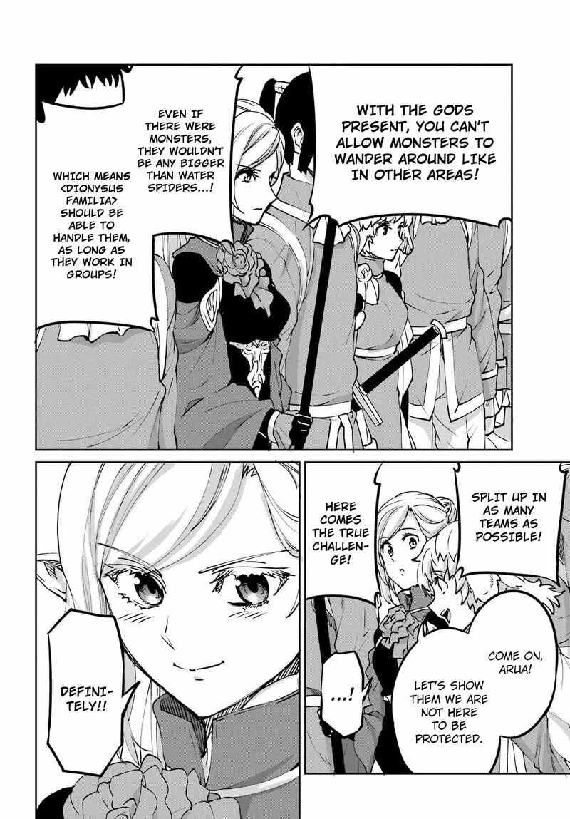 Dungeon ni Deai wo Motomeru no wa Machigatte Iru Darou ka Gaiden - Sword Oratoria Chapter 106 page 4