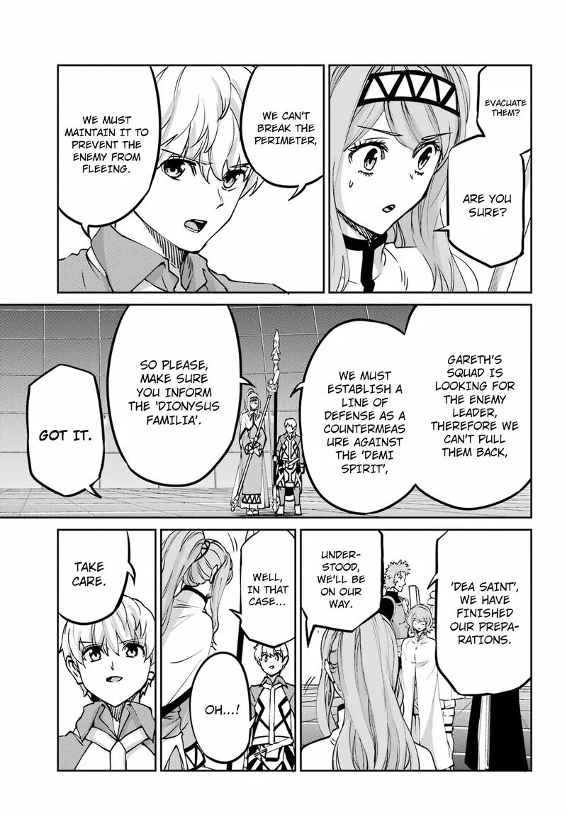 Dungeon ni Deai wo Motomeru no wa Machigatte Iru Darou ka Gaiden - Sword Oratoria Chapter 106 page 27