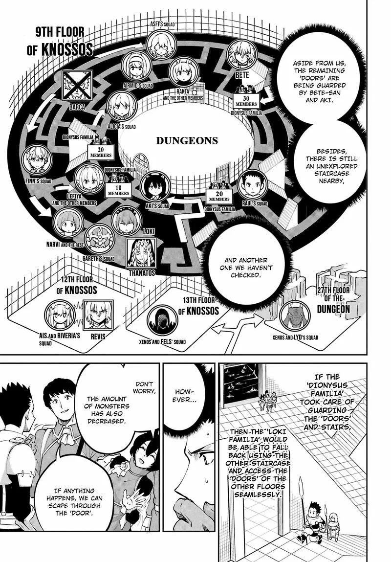 Dungeon ni Deai wo Motomeru no wa Machigatte Iru Darou ka Gaiden - Sword Oratoria Chapter 107 page 3