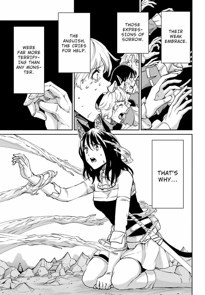 Dungeon ni Deai wo Motomeru no wa Machigatte Iru Darou ka Gaiden - Sword Oratoria Chapter 108 page 35