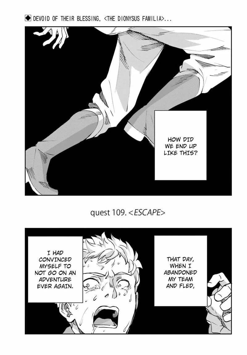 Dungeon ni Deai wo Motomeru no wa Machigatte Iru Darou ka Gaiden - Sword Oratoria Chapter 109 page 2