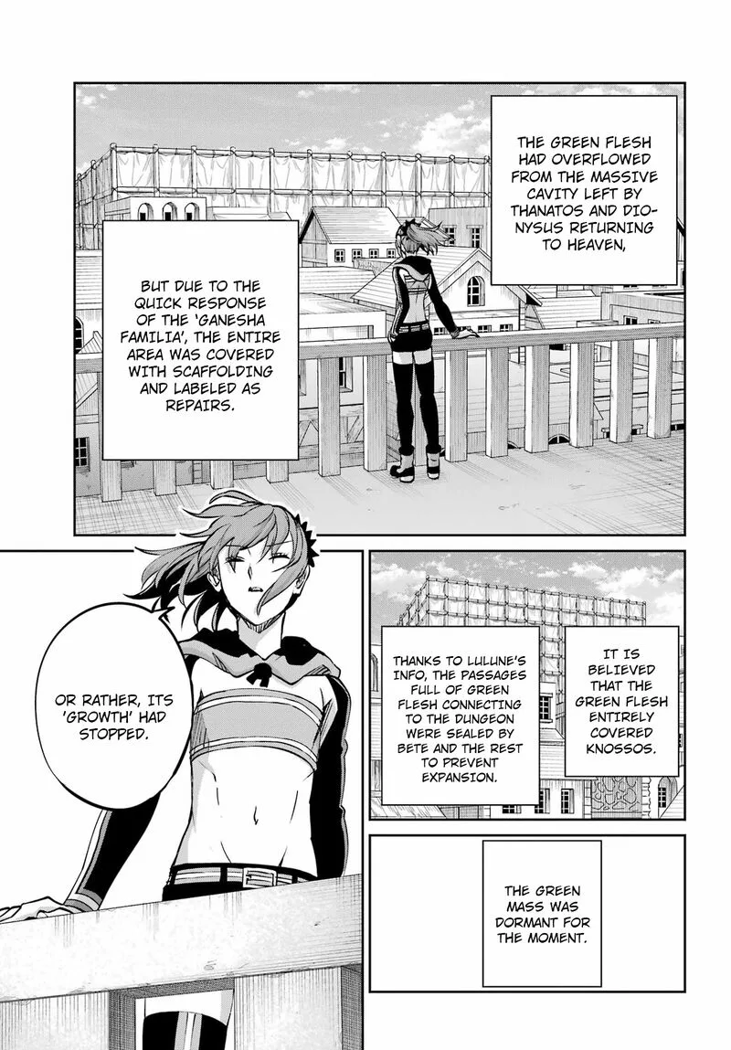 Dungeon ni Deai wo Motomeru no wa Machigatte Iru Darou ka Gaiden - Sword Oratoria Chapter 109 page 42