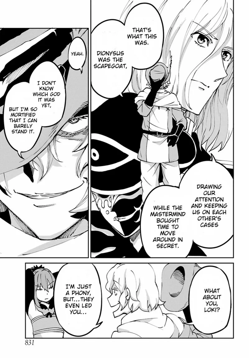 Dungeon ni Deai wo Motomeru no wa Machigatte Iru Darou ka Gaiden - Sword Oratoria Chapter 110 page 21