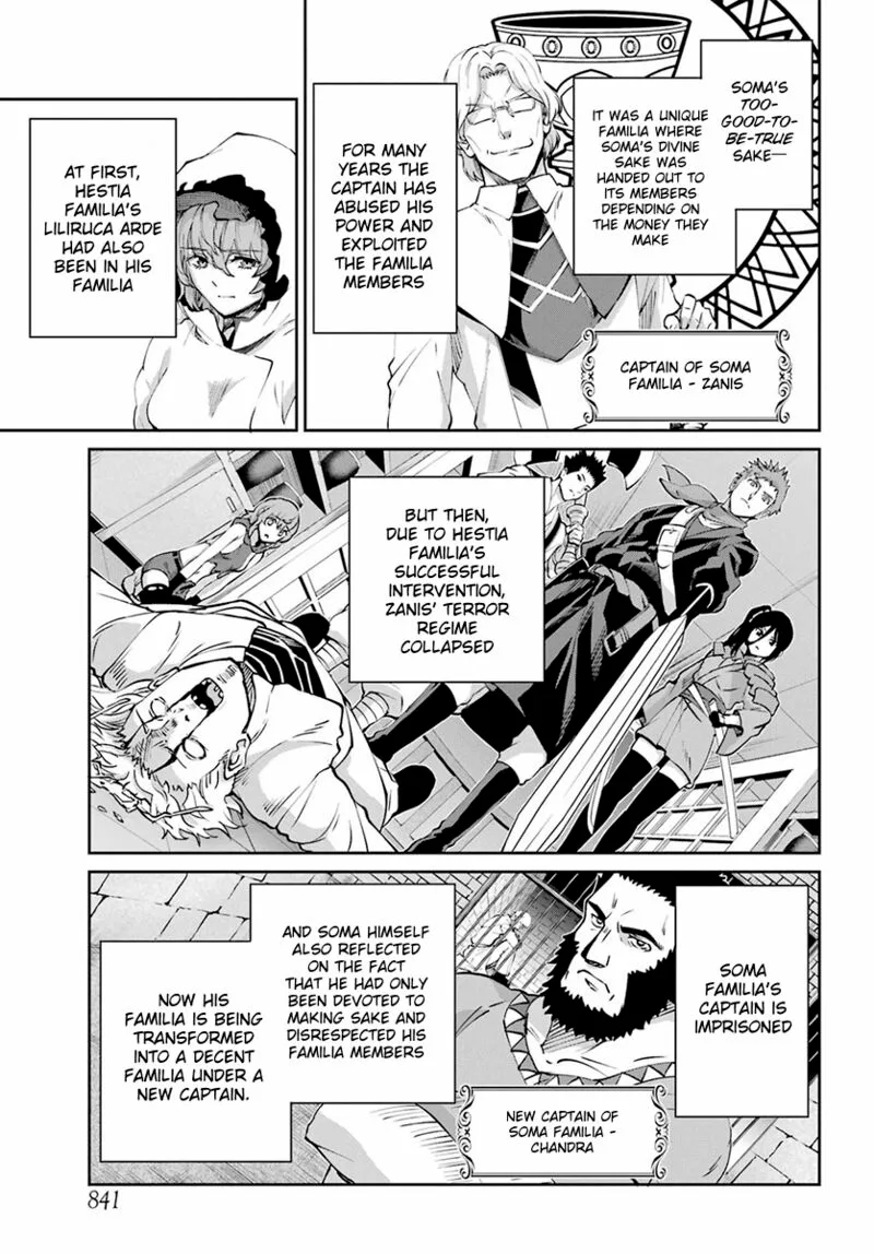 Dungeon ni Deai wo Motomeru no wa Machigatte Iru Darou ka Gaiden - Sword Oratoria Chapter 110 page 31