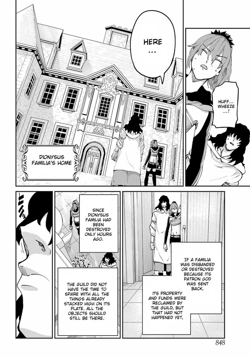 Dungeon ni Deai wo Motomeru no wa Machigatte Iru Darou ka Gaiden - Sword Oratoria Chapter 110 page 38