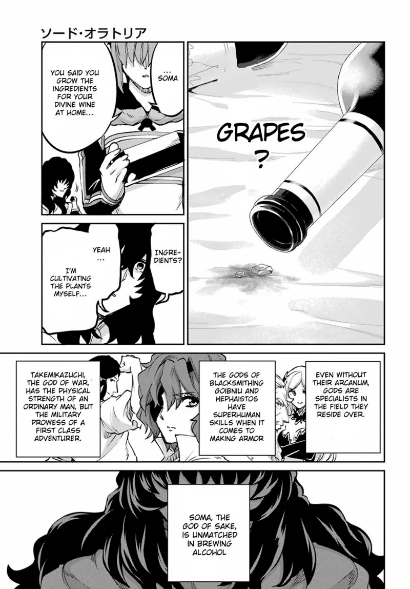 Dungeon ni Deai wo Motomeru no wa Machigatte Iru Darou ka Gaiden - Sword Oratoria Chapter 110 page 45