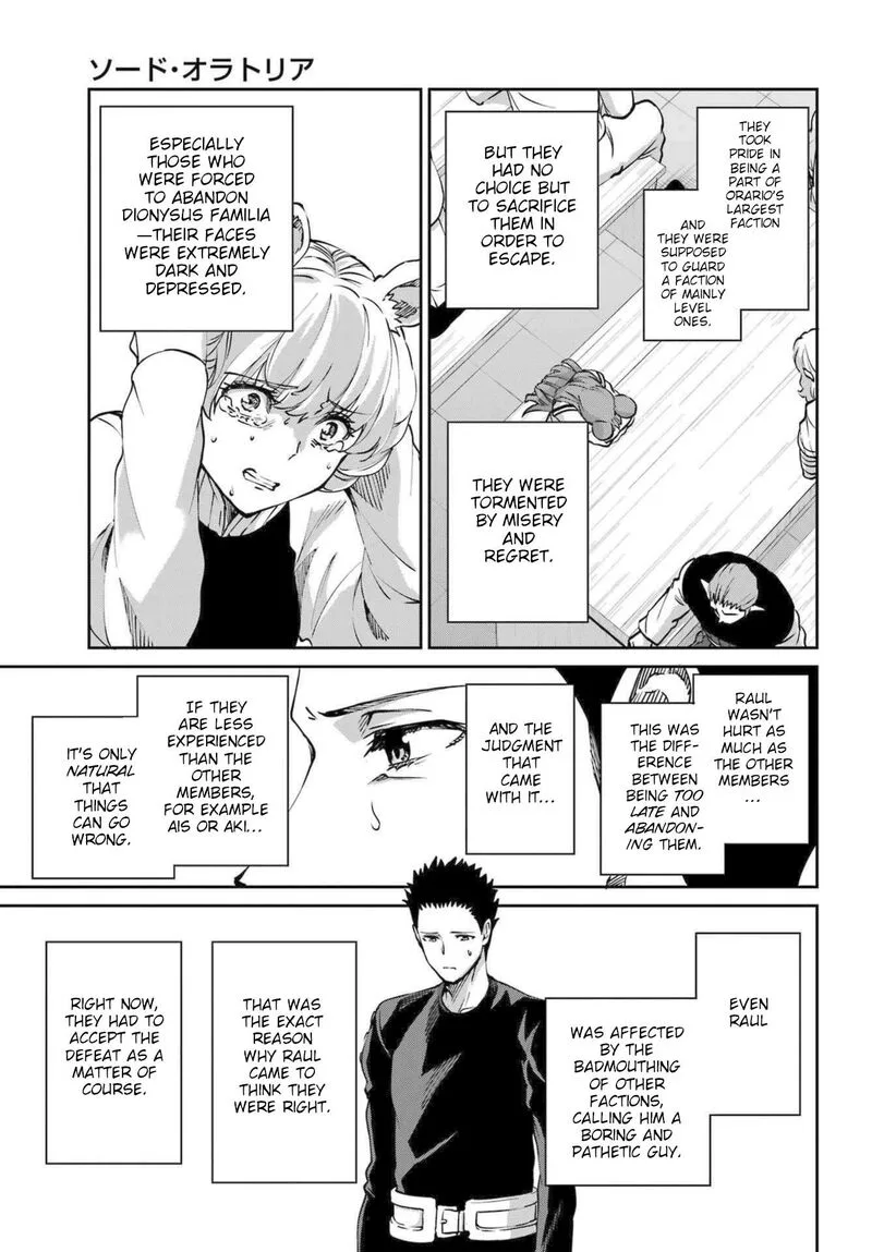 Dungeon ni Deai wo Motomeru no wa Machigatte Iru Darou ka Gaiden - Sword Oratoria Chapter 111 page 9