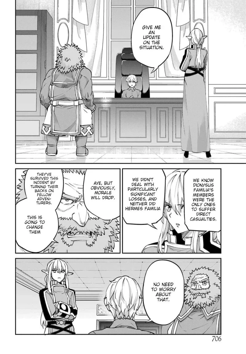 Dungeon ni Deai wo Motomeru no wa Machigatte Iru Darou ka Gaiden - Sword Oratoria Chapter 111 page 30